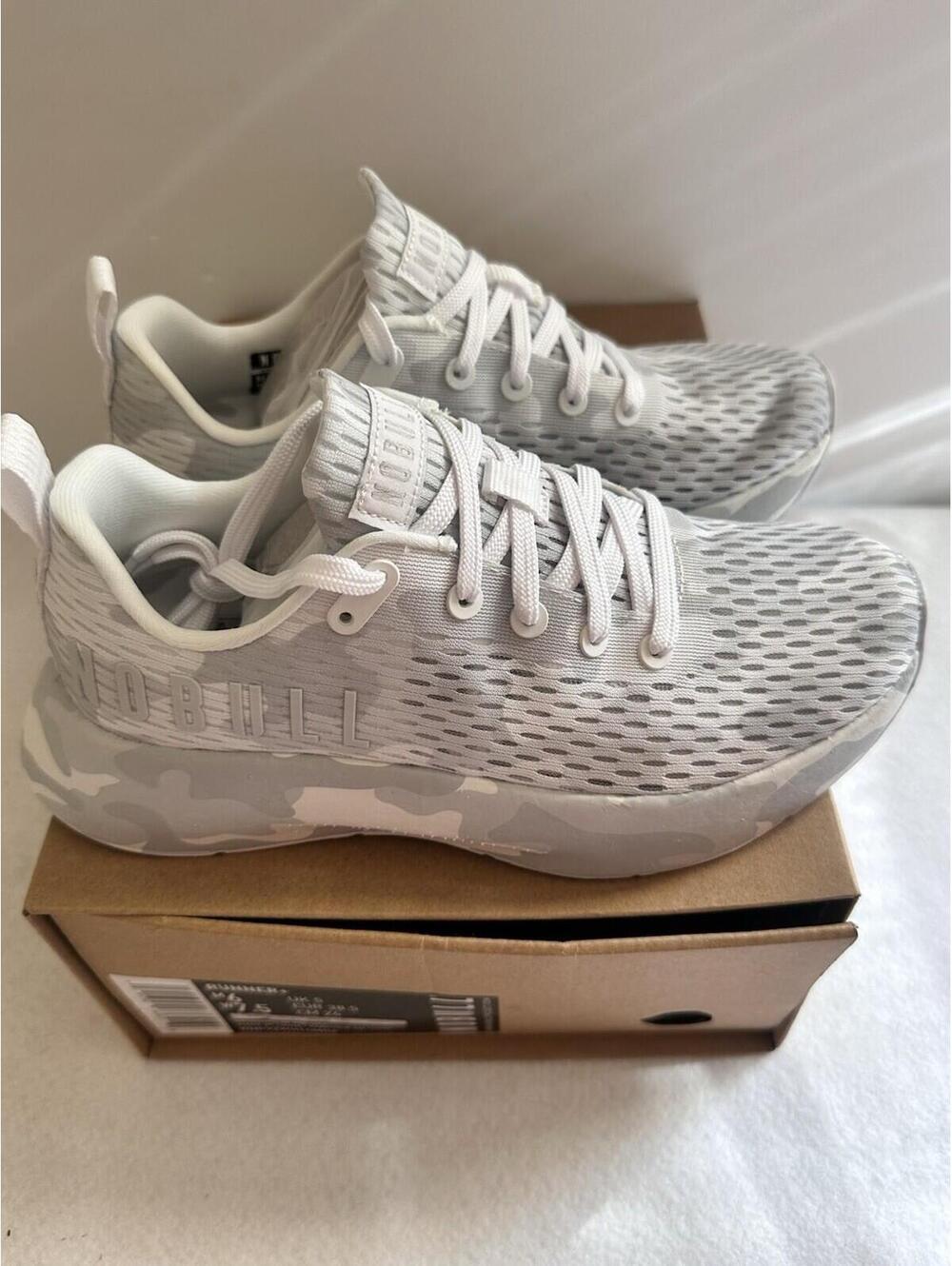 NEW NOBULL Runner + - Men 6 Women 7.5 Athletic Running Shoe Graphic/White/Camo - Picture 3 of 8